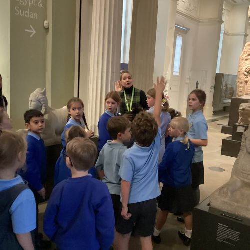 Phase 1 trip to the Ashmolean Museum in Oxford